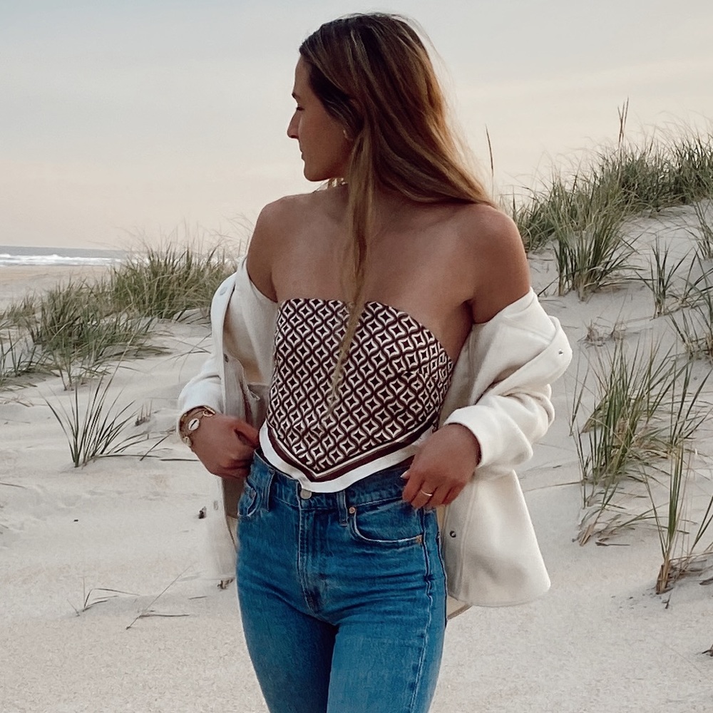 Garage Scarf Top